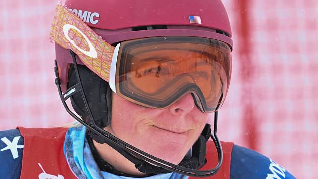 Americká lyžařka Mikaela Shiffrinová na ZOH v Číně.