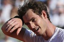 Andy Murray v souboji s Novakem Djokovičem