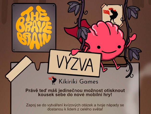 The Brave Brain. Foto: se souhlasem  Kikiriki Games