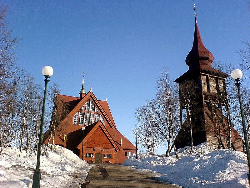 Švédské město Kiruna