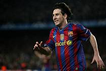 Argentinský kanonýr Barcelony Lionel Messi.
