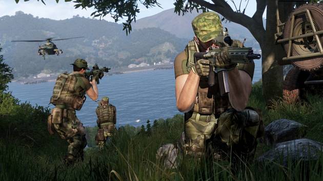 Počítačová hra Arma 3: Apex.