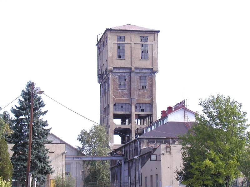 Důl Kukla v Oslavanech před rekonstrukcí