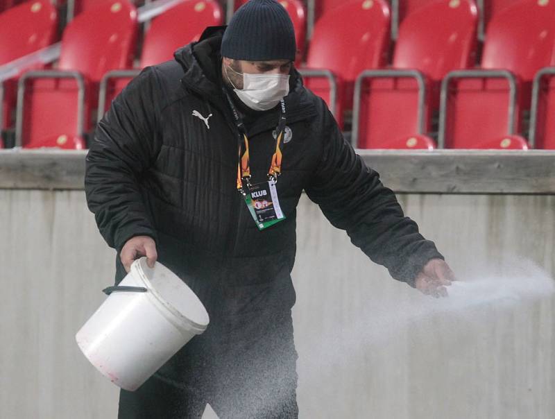 Zápas Evropské ligy UEFA: Slavia - Beer Ševa