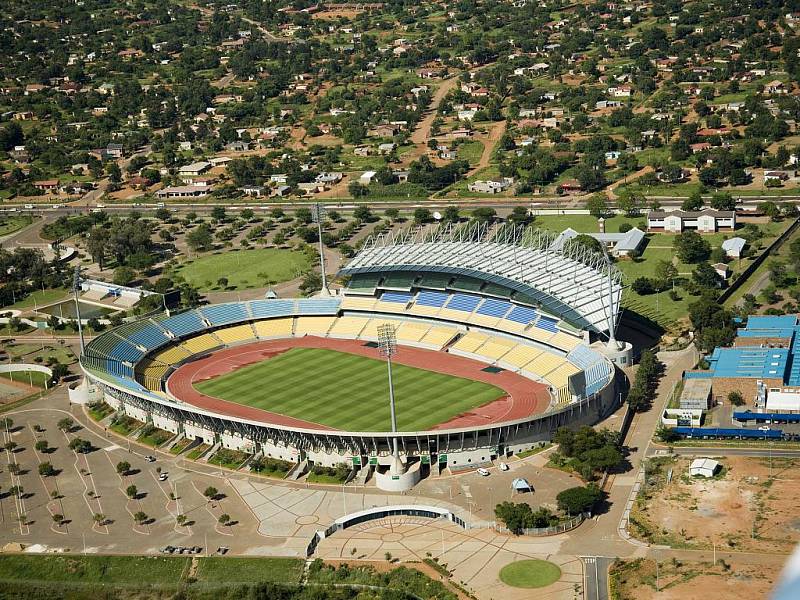 Royal Bafokeng Stadium - Rustenburg. Kapacita: 44 530.