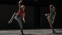 Generální zkouška Baletu ND s představením Decadance v choreografii legendárního Izraelce Ohada Naharina. 