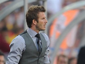David Beckham byl na MS kvůli zranění pouze jako člen anglické výpravy.