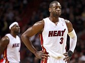 Dwyane Wade v dresu Miami Heat.