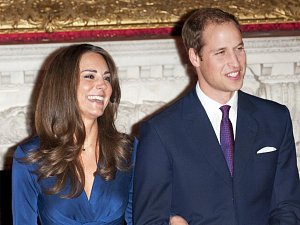 Britský princ William a jeho dlouholetá přítelkyně Kate Middletonová