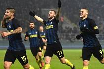 Inter si doma s Laziem snadno poradil a vyhrál potřetí v řadě.
