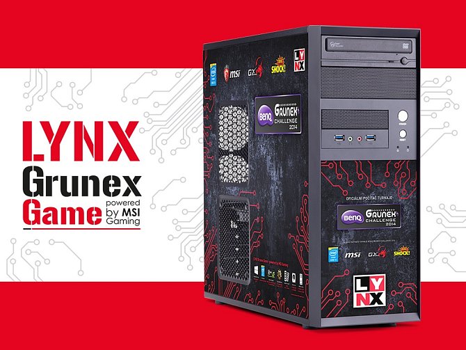 Herní počítač Lynx Grunex Game.