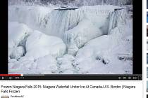 Zamrzly Niagarské vodopády