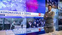 Šéfredaktor CNN Prima NEWS Pavel Štrunc poskytl 15. dubna v Praze rozhovor Deníku.