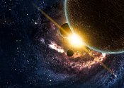 Je možné komunikovat s mimozemskou civilizací pomocí Slunce, nebo protonů měnících svou velikost? Experti se vyjádřili k novému seriálu Netflixu Problém tří těles. Ilustrační snímek
