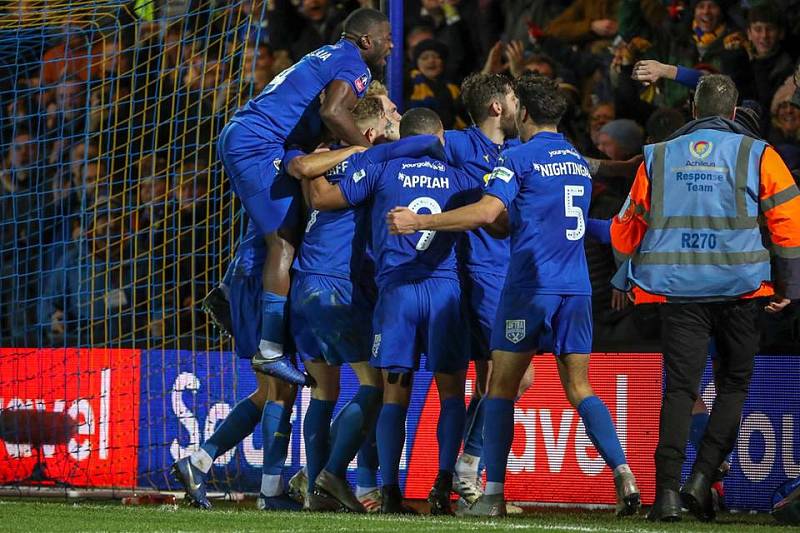 Fotbalisté AFC Wimbledon.