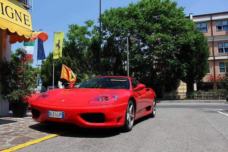 Návštěva domova značky Ferrari.