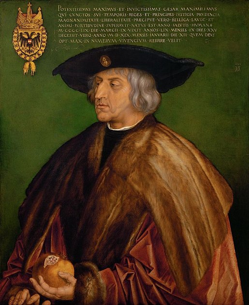 Portrét Maxmiliána I.