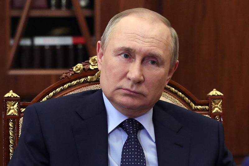 Ruský prezident Vladimir Putin (na snímku z 6. května 2022).