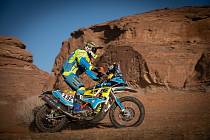 Motocyklový jezdec Martin Michek na Rallye Dakar 2020