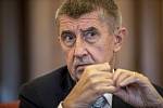 Premiér Andrej Babiš poskytl 16. června 2020 rozhovor Deníku