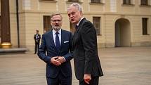 Příjezd státníků na první jednání širšího formátu evropských zemí, Evropského politického společenství, 6. října 2022, Pražský hrad, Praha.