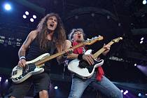 Britská heavymetalová legenda Iron Maiden vystoupila 5. července v Praze. 