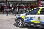 Švédská policie, policejní vůz - ilustrační foto.