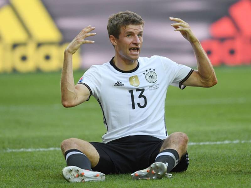 Thomas Müller z Německa.