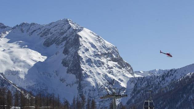 Svahy v italském Sestriere nedaleko Turína, kde se v roce 2006 konaly zimní olympijské hry.