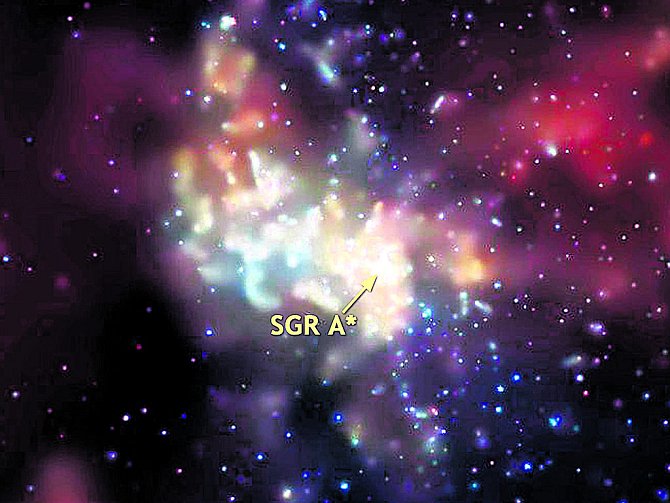 V naší galaxii se v souhvězdí Střelce nachází potenciální černá díra Sagittarius A*. Ilustrační foto. 