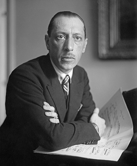 Skladatel Igor Stravinskij.