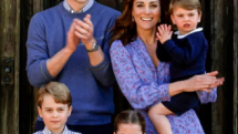 Princ William, jeho žena Kate a děti zatleskali zdravotníkům během koronavirové pandemie