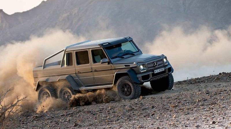 Mercedes-Benz G 63 AMG 6X6.