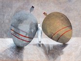 Pocta zeměměřiči K. v Topičově klubu – obrazy Rut Kohnové inspirované Kafkou 