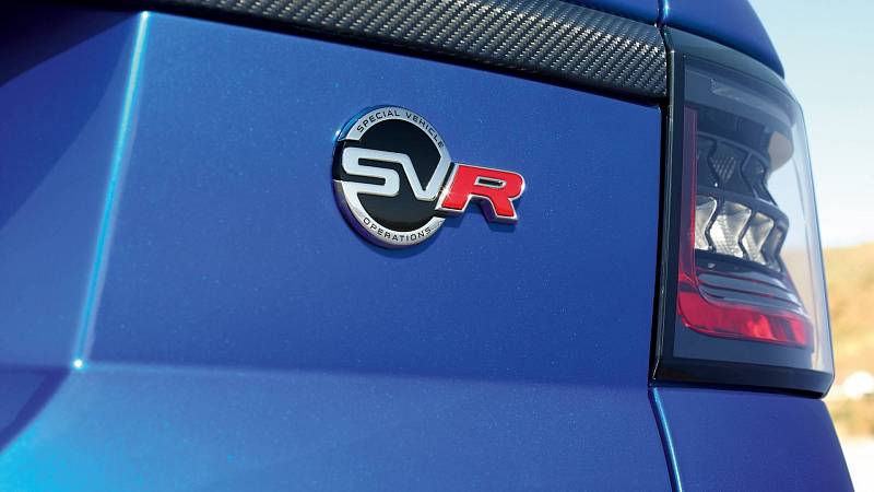 Range Rover Sport SVR.