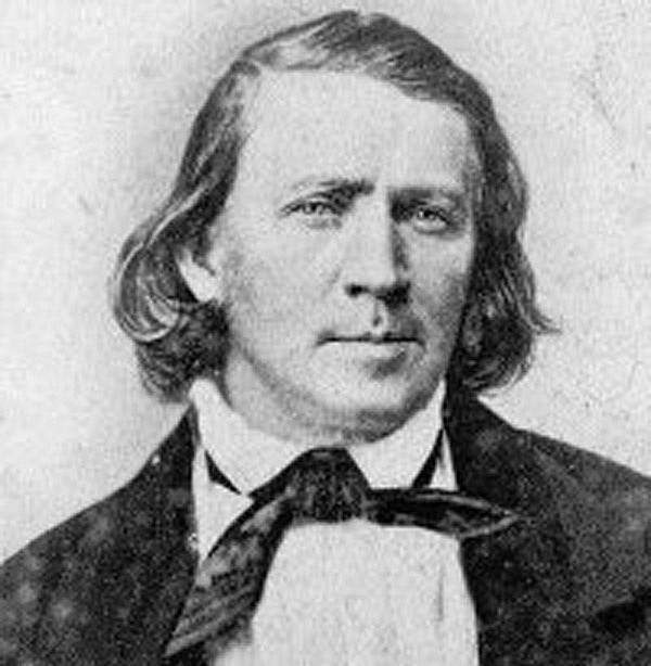 Duchovní lídr mormonů Brigham Young.