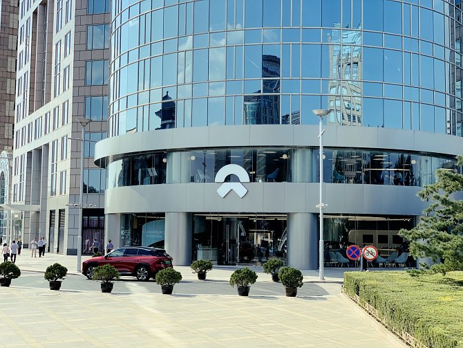 Sídlo společnosti Nio v Pekingu.