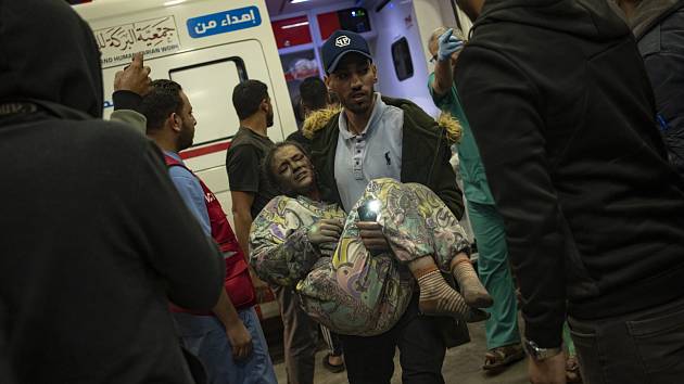 Situace v jedné z nemocnic nacházejících se v Pásmu Gazy