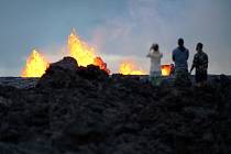 Sopka Kilauea nepřestává v chrlit lávu.