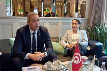 Tuniský ministr turistiky Mohamed Moez Belhassin