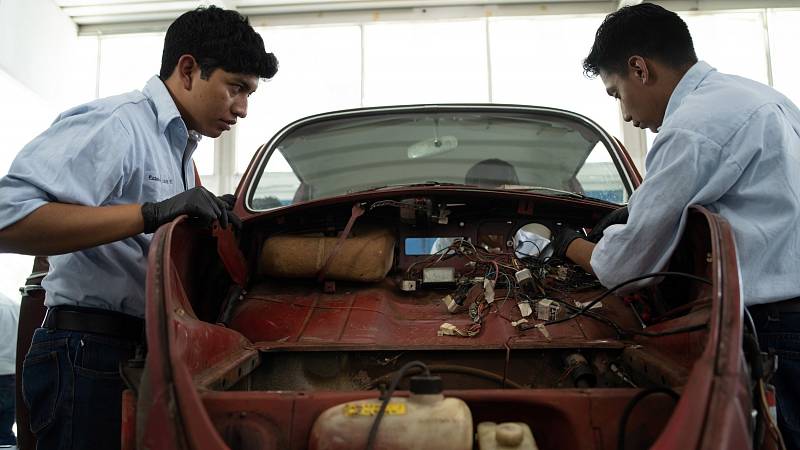 Renovace Volkswagenu Brouk z roku 1967