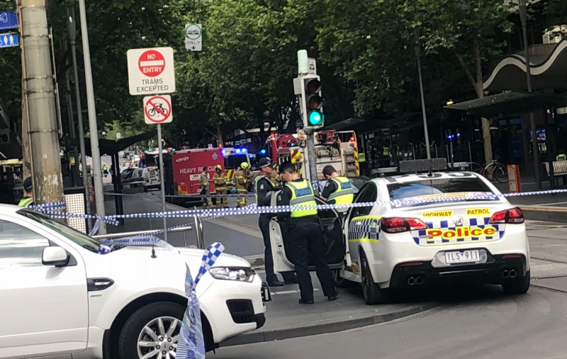 V australském Melbourne bylo pobodáno několik lidí