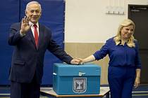 Benjamin Netanjahu s manželkou