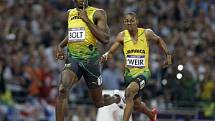 Usain Bolt s přehledem vyhrál na olympijských hrách běh na 200 metrů.