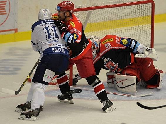 Plzeň - Hradec Králové: Snaha v podání Michala Poletína 