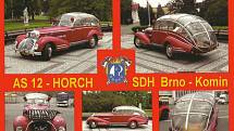 Horch 853 Sport Cabriolet brněnských hasičů.