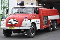 Dobře udržovaná Tatra 138 hasičského sboru v Bezděkově u Klatov