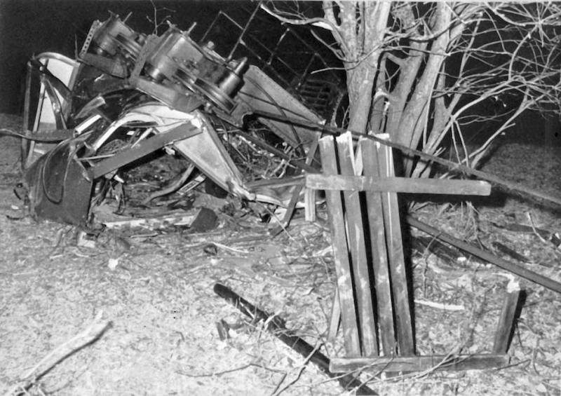 Dne 9. března 1976 se ocelové nosné lano přetrhlo, když plně naložená lanovka sjížděla z hory Cermis