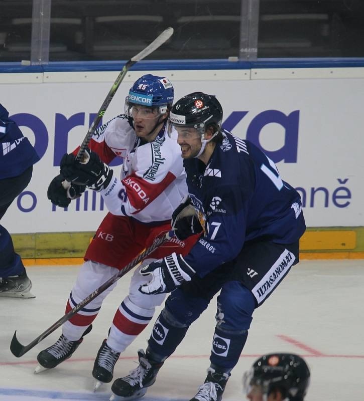 Channel One Cup: Čeští hokejisté v O2 aréně prohráli s Finskem.