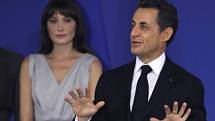 Carla Bruni a Nikolas Sarkozy